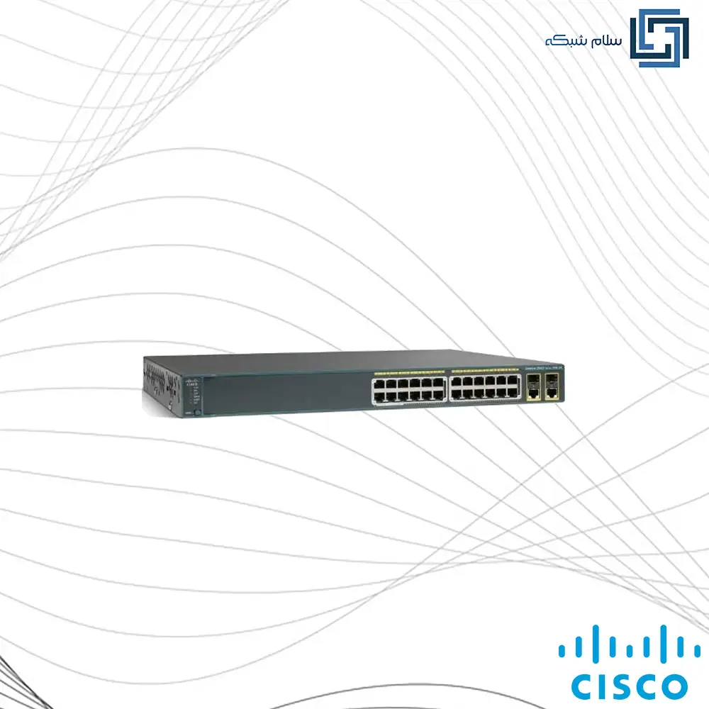 cisco_ws_2960_3 سوییچ شبکه 24 پورت سیسکو مدل Cisco WS-C2960