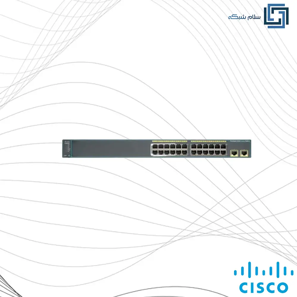 cisco_ws_2960_4 سوییچ شبکه 24 پورت سیسکو مدل Cisco WS-C2960